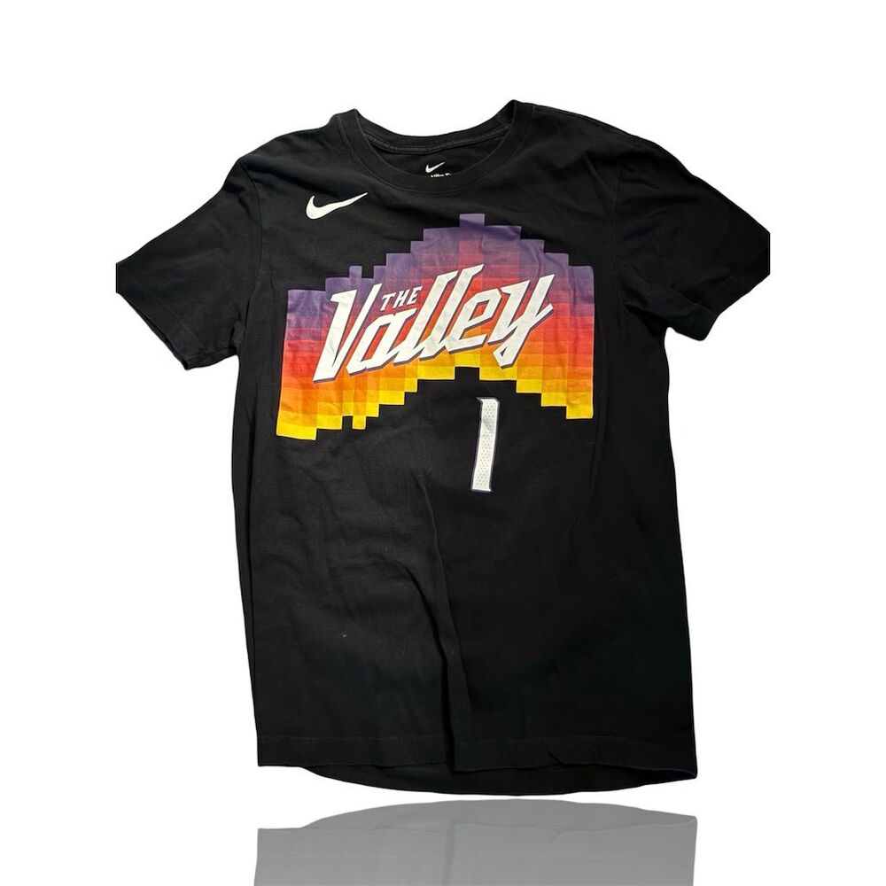Nike Devin Booker Phoenix Suns Men's Graphic T-Shirt Black Small: NBA Apparel